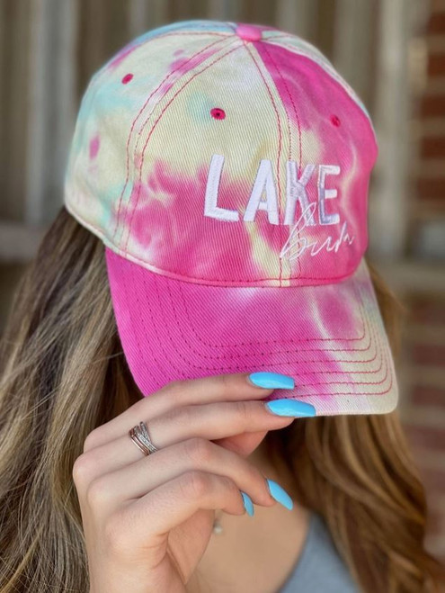 Lake Bum Tie Dye Hat
