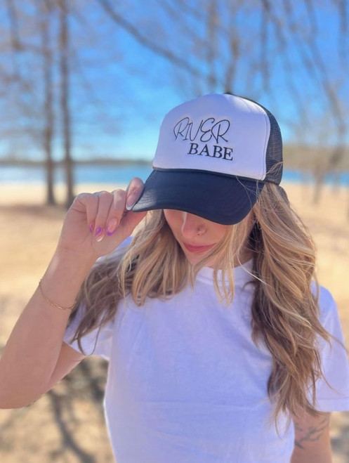 River Babe Embroidered Trucker Hat
