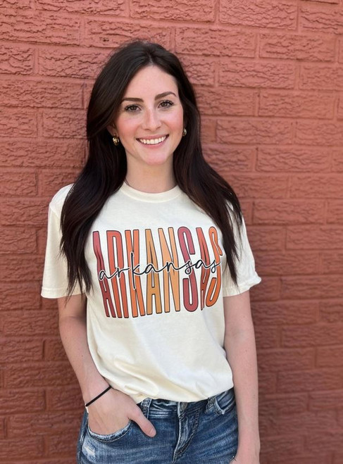 Fall Color Arkansas Comfort Color Tee
