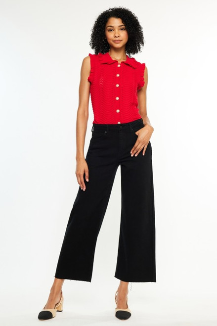 KanCan Dianella Wide Leg Cropped Jeans
