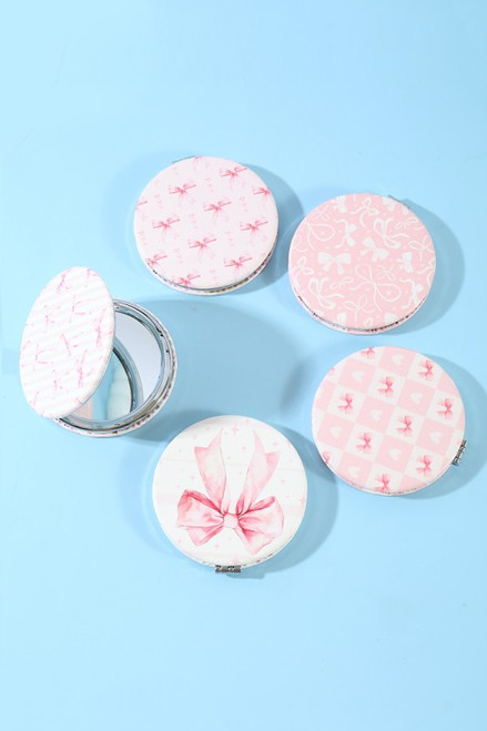 Coquette Bow Compact Mirror