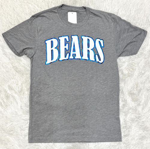 Bears Arched Metallic Puff Tee