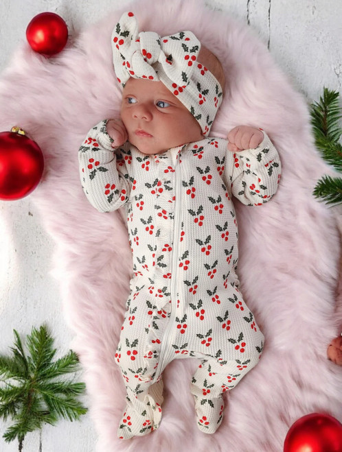 *Shown with matching headband, sold separately*