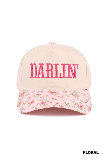 Darlin' Floral Brim Hat