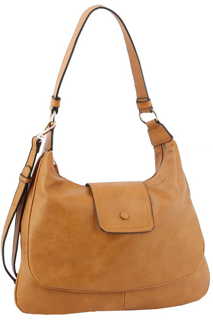 Brown Slouch Shoulder Bag