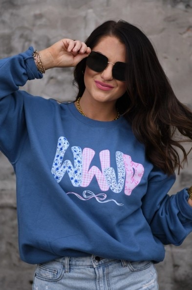 WWJD Bow Sweatshirt