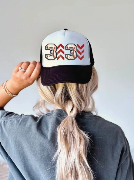 3 Up Baseball Trucker Hat