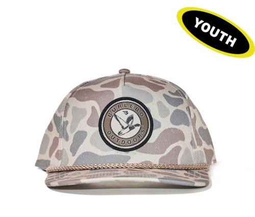Burlebo Circle Mallard Classic Deer Camo Youth Cap