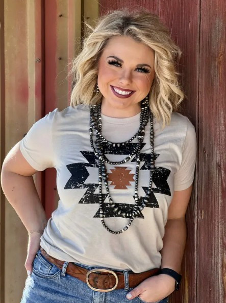 Fremont Aztec Heather Dust Tee