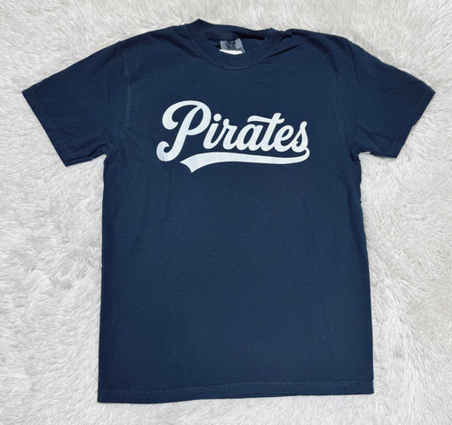 Pirates Vintage Black Comfort Color Tee