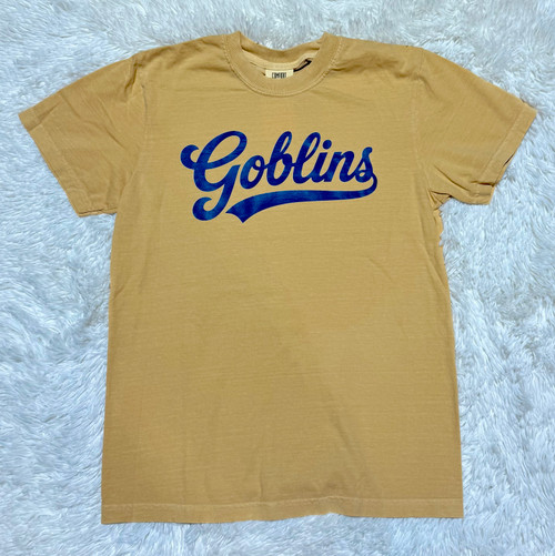 Retro Goblins Mustard Comfort Color Tee