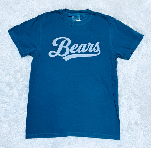 Retro Bears Denim Comfort Color Tee
