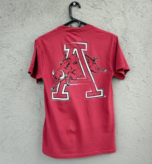 Southern Trend Red Hog Through Big A Tee