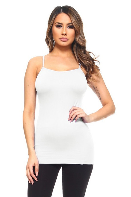 White One Size Tank Top