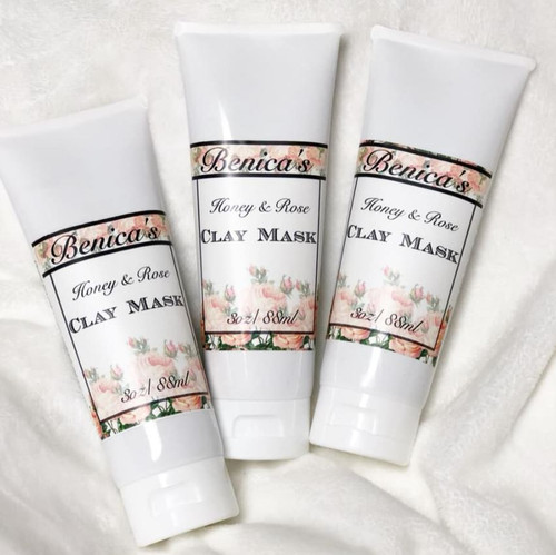 Benica's Honey & Rose Clay Mask