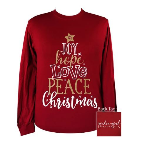 Word Tree Long-sleeve Tee