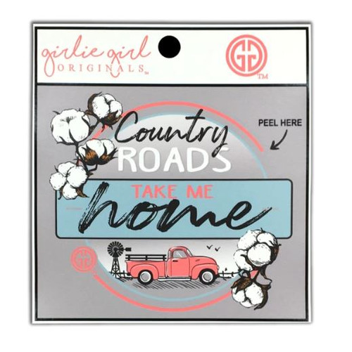 Country Roads Decal