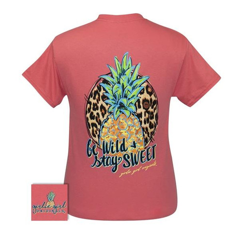 Be Wild Coral Youth Tee