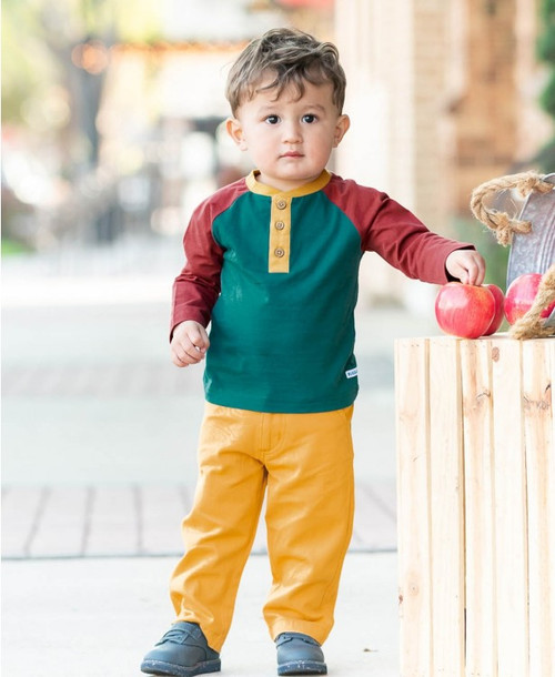 RuggedButts Twilight Raglan Henley