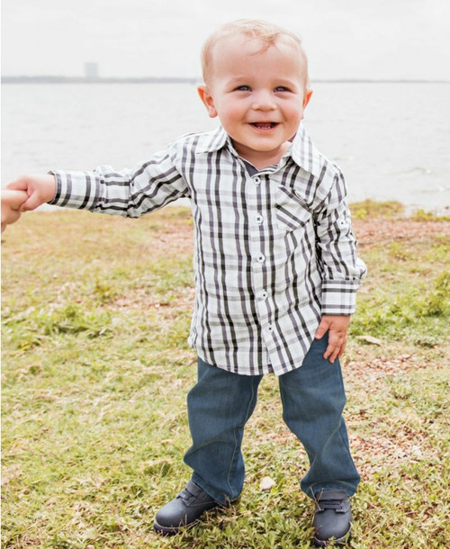 RuggedButts Kingsley Plaid Button Down Shirt