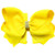 7.5" Daffodil Rhinestone Hairbow