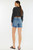 KanCan Kenna Medium Wash Frayed Shorts