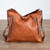 Lakin Cognac Handbag
