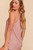 Dusty Rose Ribbed Halter Tank Top