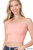 Dusty Pink Ribbed Seamless Crop Top