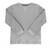 RuggedButts Grey Waffle Knit Crew Neck Shirt