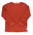 RuggedButts Burnt Sienna Waffle Knit Crew Neck Shirt