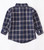 Boys' Navy Plaid Flannel Shirt