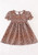 Girls' Leopard Smocked Dress