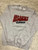 Arkansas Razorbacks Bubble Letters Ash Grey Sweatshirt