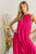 Hot Pink Halter Maxi Dress