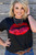 Red Foil Lips Tee
