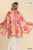 Umgee Rose Mix Patchwork Plus Kimono