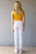 Girls' KanCan Rocket High Rise White Jeans