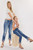 Girls' KanCan Junie High Rise Tattered Hem Jeans