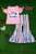 Girls' Little Miss America Bell Bottoms Set