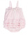RuffleButts Pink Seersucker Bubble Romper