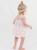 RuffleButts Pink Seersucker Bubble Romper