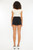 KanCan Lorena Black Frayed Shorts