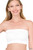 White Seamless Bandeau