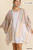Umgee Honey Stripe Bleach Plus Kimono