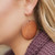 Wood Disc Earrings