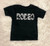Rodeo Bull Rider Youth Black Tee