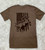Let's Rodeo Heather Brown Tee