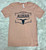 Aldean Bull Skull Heather Peach Tee