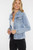 KanCan Wilson Light Wash Denim Jacket